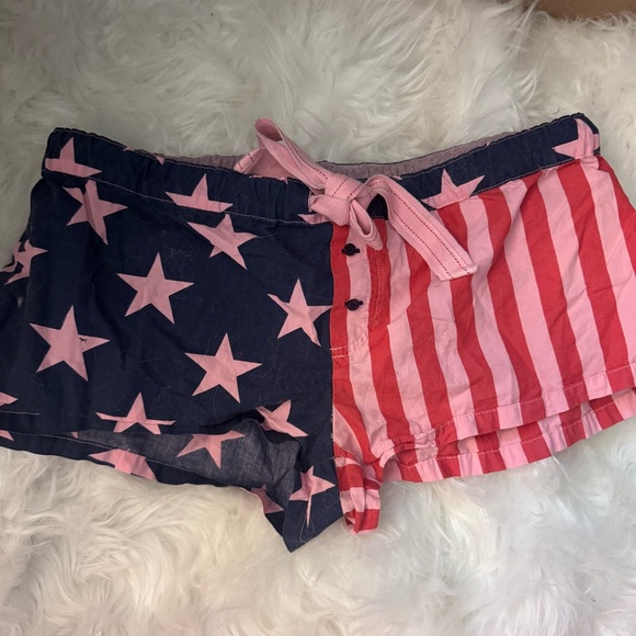 PINK Victoria's Secret Pants - Vintage Rare VS PINK Stars And Striped Shorts